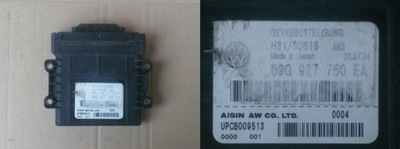 VW AUDI SKODA KOMPIUTERIS VALDIKLIS DĖŽĖS AUTOMAT. AISIN 09G927750EA 