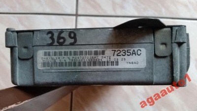 Блок управления бортовой компьютер chrysler p04727235ac фото №1