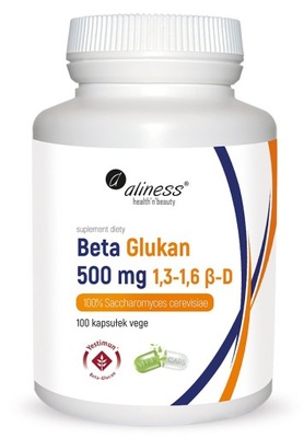 Aliness BETA GLUKAN 500mg Yestimun CHOLESTEROL