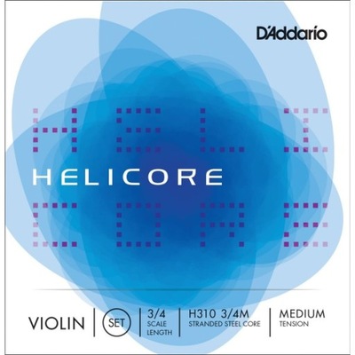 D'addario H310 3/4M struny do skrzypiec HELICORE