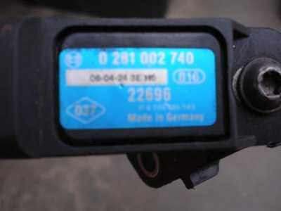 MAPAS SENSOR RENAULT LAGUNA 2.0 DCI 0281002740  