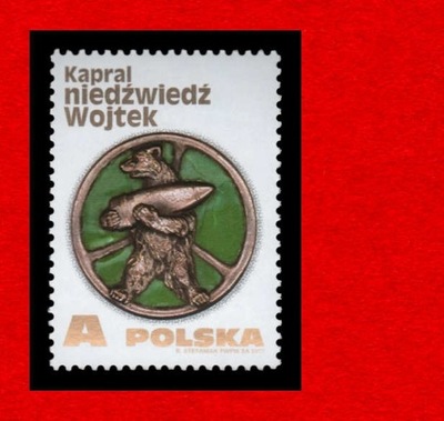 4803 zn cz** 2017 Kapral niedźwiedź Wojtek