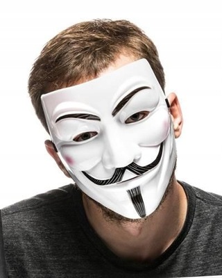 MASKA V JAK VENDETTA ANONYMOUS GUY FAWKES ACTA