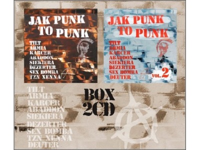 Jak Punk To Punk 2CD Tilt Armia Karcer Dezerter