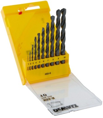 Sada vrtáky do kovu HSS 10cz-R DeWalt DT5911