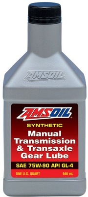 Amsoil Manual Transmission MTG 75W90 GL4 1qt 946ml