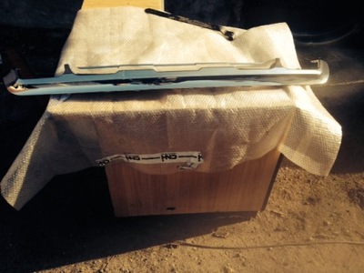 Mercedes glk a 204 дифузор хром w бампер задня фото №1