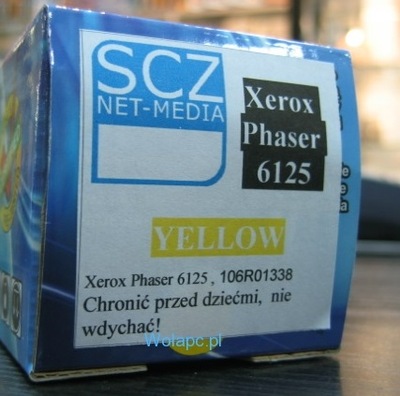 Xerox Phaser 6125 Yellow 1,0K 106R01337 od firmy