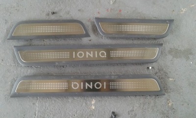 Hyundai ioniq 2017-21 молдинг порог внутренняя фото №1