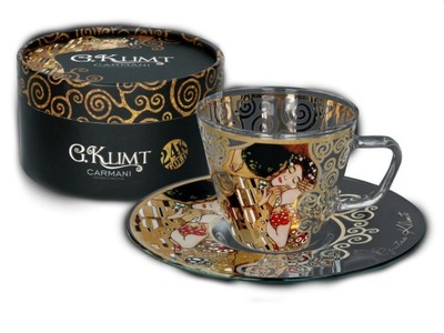 Filiżanka espresso - G. Klimt. Pocałunek (CARMANI)