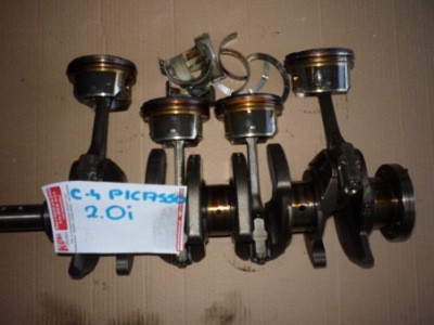 Wał колінчастий поршні citroen c4 picasso 2,0i 16v фото №1