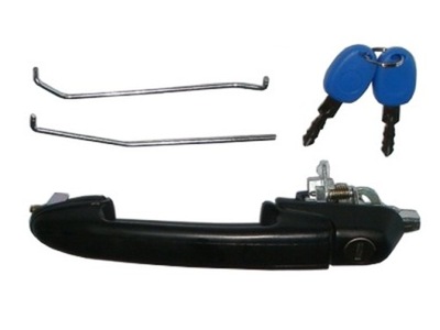 Ручка вкладка замок двері передній лівий fiat marea фото №1