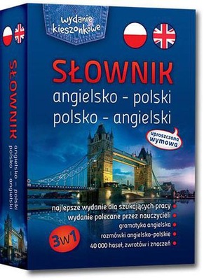 Słownik angielsko-polski, polsko-angielski 3 w 1
