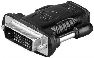 Adapter HDMI/DVI-D-niklowany