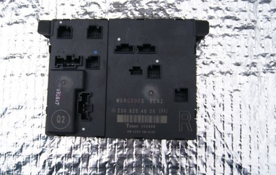 UNIDAD DE CONTROL MÓDULO DE PUERTA MERCEDES SL R230 A2308204826  