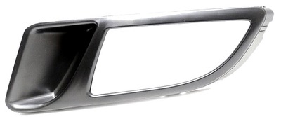 Решітка радіатора решітка бампера fiat bravo 07- ліва протитуманна фара фото №1