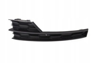 Решётка заглушка бампера левая skoda octavia 3 оригинал фото №1