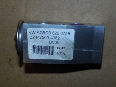 GOLF VII 2013R VALVE EXPANSION AIR CONDITIONER 5Q0820679B  