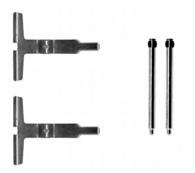 Набір монтажний задня mercedes w203 w210 clk w209 фото №1