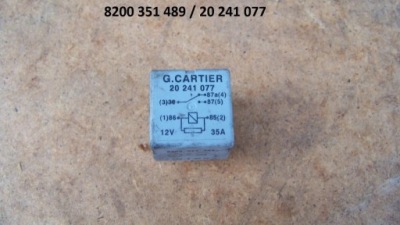 Renault clio megane scenic реле 8200351489 фото №1