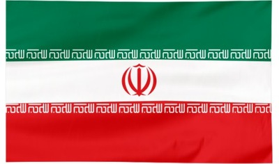 Flaga Iran 120x75cm - flagi Iranu qw