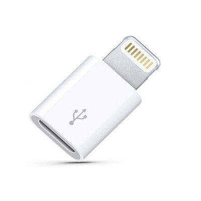 Adapter przejściówka micro USB do iPhone 5 6 7
