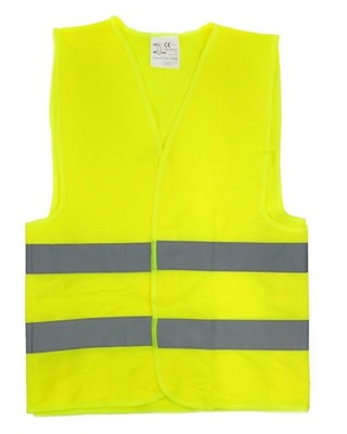 KAMIZELKA OSTRZEGAWCZA ŻÓŁTA SV-01 Z CER