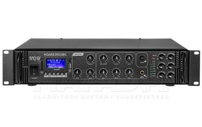HQM 2350BC Wzmacniacz PA 350W 6 stref 100V 4-16ohm