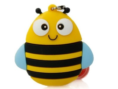 PENDRIVE USB 16 GB PSZCZÓŁKA MIŚ ZWIERZAKI OSA