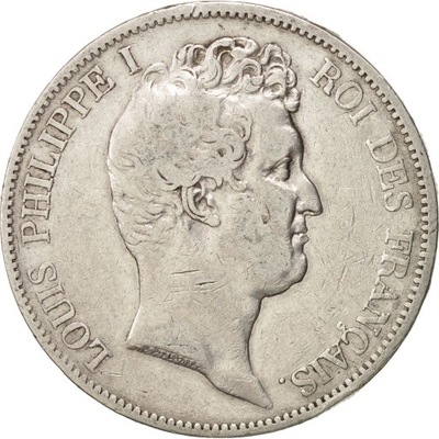 Moneta, Francja, Louis-Philippe, 5 Francs, 1830, P