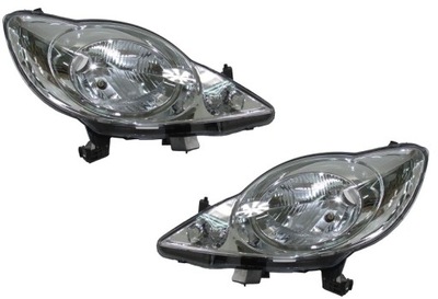 Комплект фары peugeot 107 2005-2014 фото №1