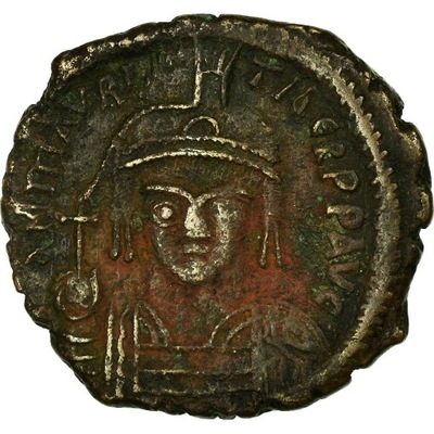Moneta, Maurice Tiberius, Follis, 589-590, Constan