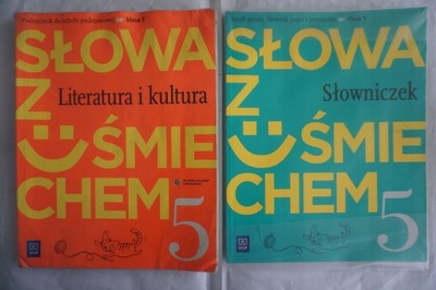 SŁOWA Z UŚMIECHEM 5 Podręcznik + SŁOWNICZEK