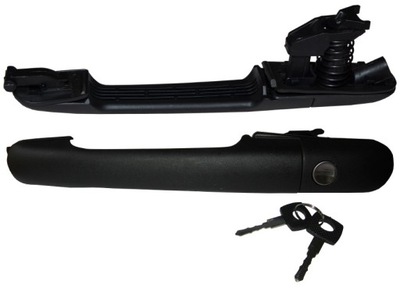 Ручка наружная дверь левых mercedes vito w638 фото №1