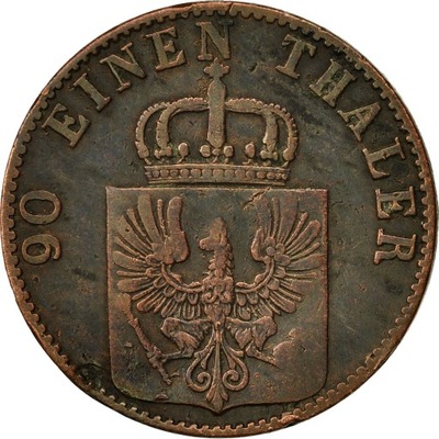Moneta, Landy niemieckie, PRUSSIA, Wilhelm I, 4 Pf