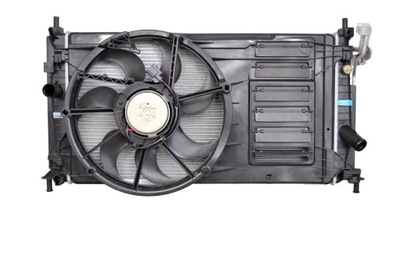 NEW CONDITION SET RADIATOR FAN AC MAZDA 3 09-  