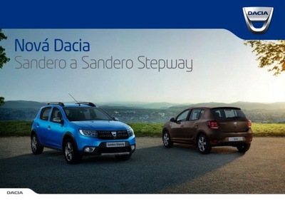 Dacia Sandero i Stepway prospekt 2017 Czechy 