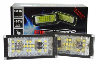 ЛАМПОЧКИ TABLIC НОМЕРА LED (СВЕТОДИОД ) BMW SERIA 7 E65 2001 - 2008