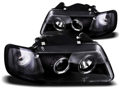 ФОНАРИ AUDI A3 8L 96-00R ANGEL EYES RINGI SONAR BLK