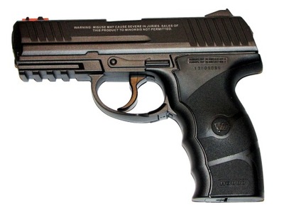 WINGUN PISTOLET WIATRÓWKA CO2 W3000 ABS 4,46mm SPORT 303 HK-P3000 WC4-303B