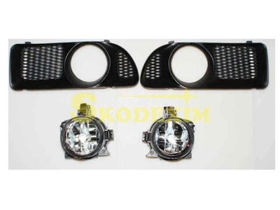 HALOGEN LAMP LAMPS HALOGEN LAMP FRAME SKODA FELICIA FELICJA SET  