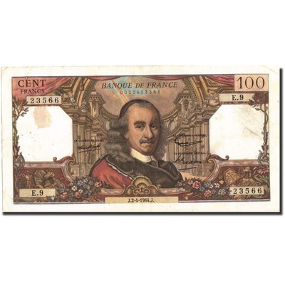 Banknot, Francja, 100 Francs, 1964, 1964-04-02, EF