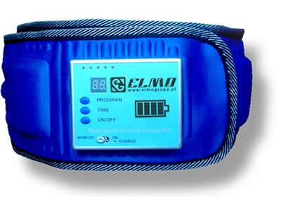 Pas odchudzający wibrujący z baterią vibroaction