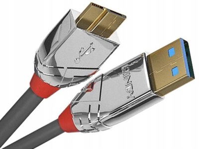 KABEL USB 3.0 A - MICRO B LINDY CROMO LINE 3m