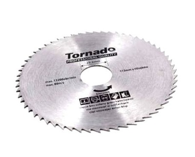 PIŁA TARCZOWA 115 x 22.2 x BEZ SPIEKU 60 ZĘBÓW