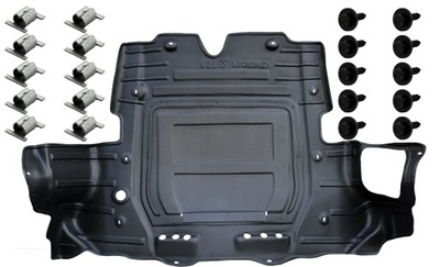 Захист двигуна opel astra ii 2 zafira a +кліпси pe фото №1