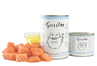 Gussto Cat Fresh Salmon łosoś 375 g Monoproteina