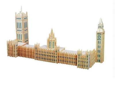 PUZZLE DREWNIANE 3D BIG BEN LONDYN