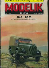 Modelik nr 16/98 GAZ-69 M