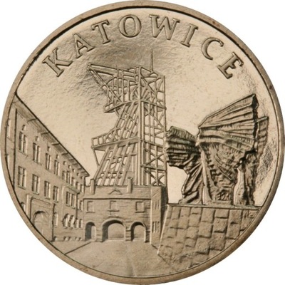 Moneta 2 zł Katowice